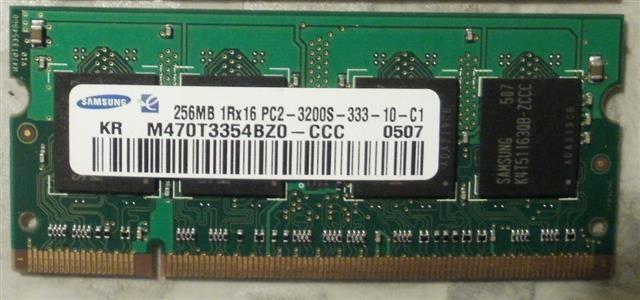 RAM 256Mb