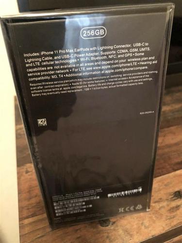 Apple iphone 11 pro max 256gb