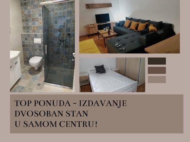 IZDAVANJE - DVOSOBAN STAN - CENTAR