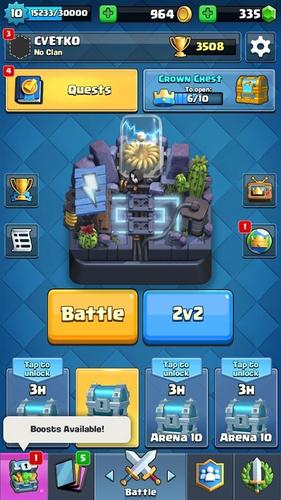 Clash Royale Acc Arena 11