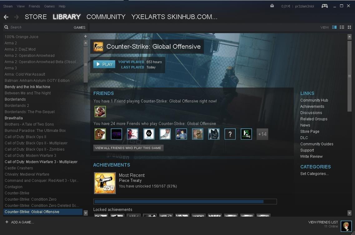 Steam-profil