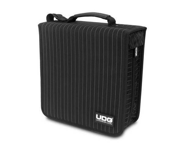 UDG CD Wallet 280 Black/Grey Stripe