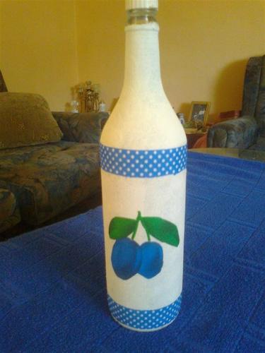 Flasa decoupage