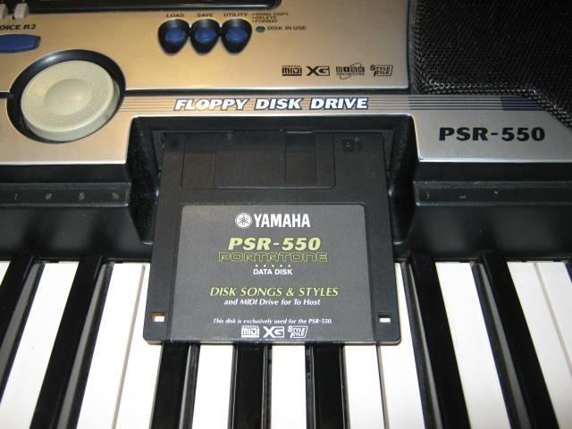 Yamaha psr550  Aranzer sa flopy discom