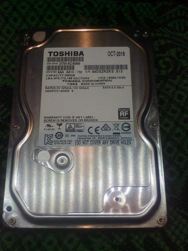 Hard disk 500GB