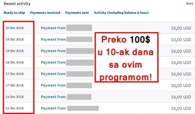 ZARADI ZA SEBE