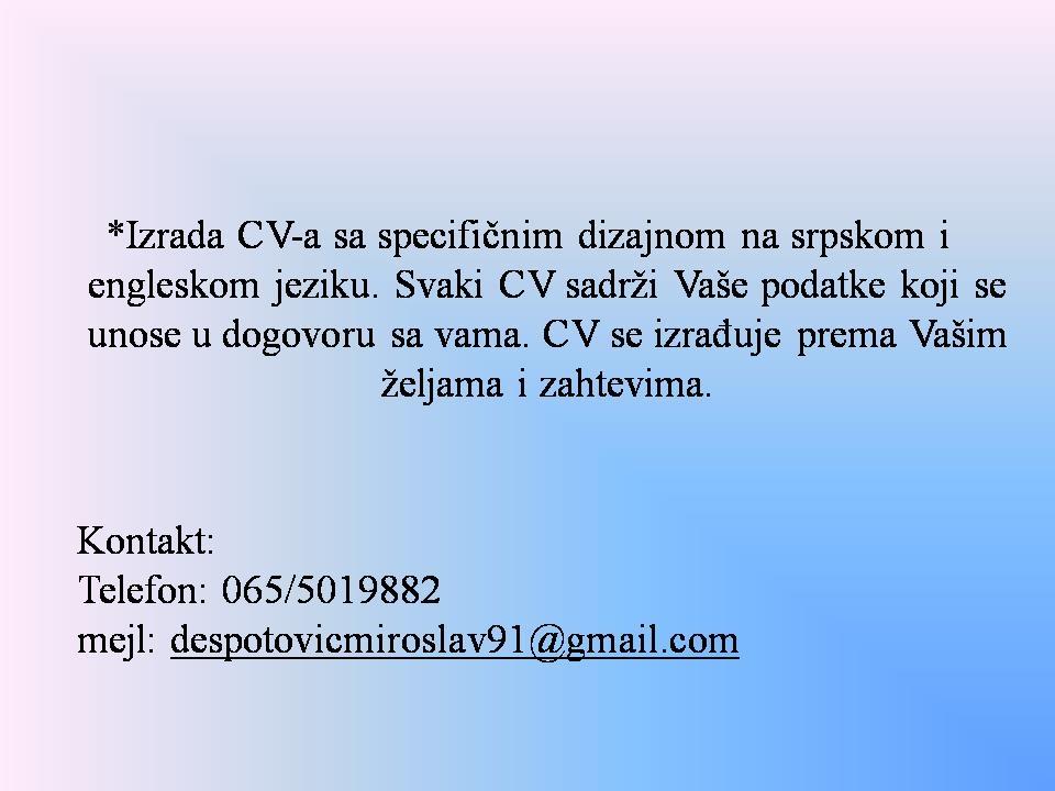 Izrada-CV-a