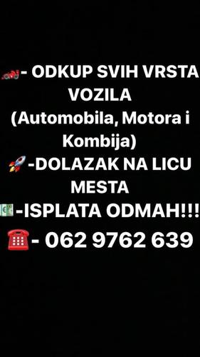 Otkup svih vrsta vozila