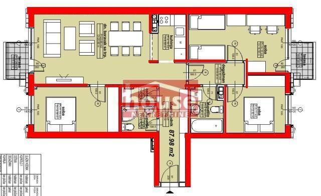 Stan 88m2 Detelinara