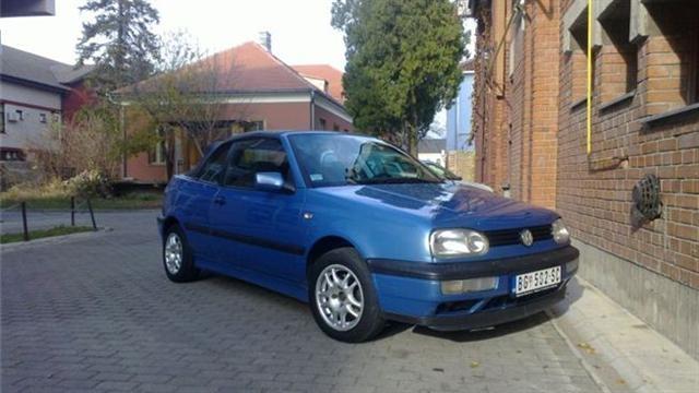 VW Golf Cabrio -96