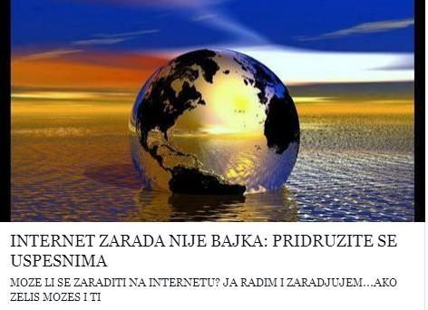 Sigurna zarada na netu