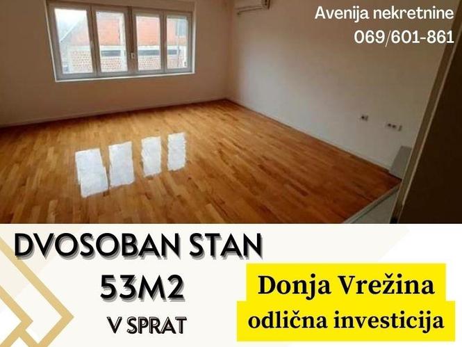 Dvosoban stan 53m2 - Donja Vrežina
