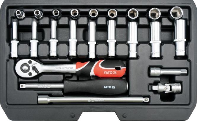 Set ključevi gedore 1/4 profi 23 kom