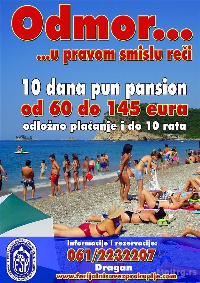 Najjeftinije Letovanje U Crnoj Gori Zajecar