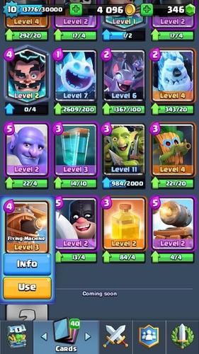 Pridajem clash royale account