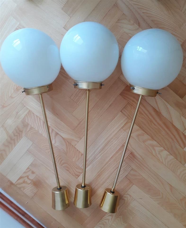 TRI-LUSTERA-MESING-OPAL-STAKLO