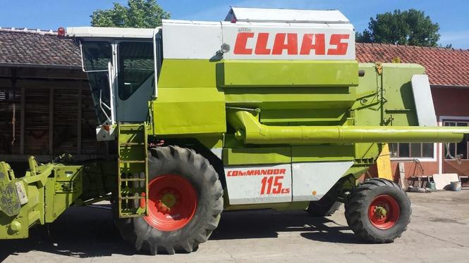 Claas commandor 115