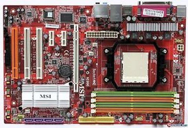  MSI K9N Neo AM2 DDR2 ploca + CPU