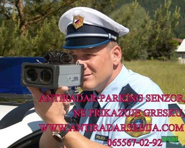 Antiradar-parking senzor
