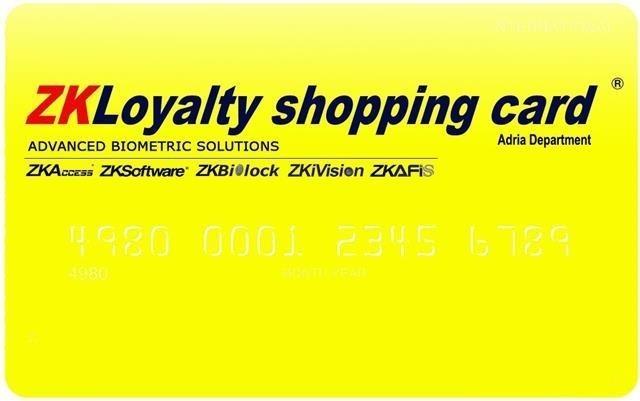 ZKLoyalty shoping card