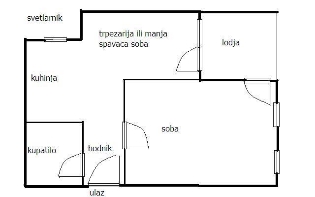 Stan 50m2 - Beograd