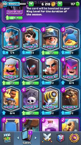 clash royale acc
