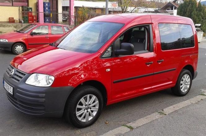 VW Caddy 1.6 nov 45000km -10