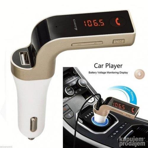 Fm transmiter bluetooth CAR G7 punjac