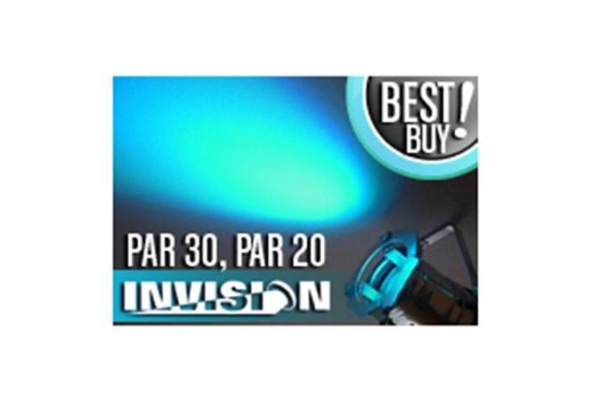 INVISION PAR 20 SILVER + PAR 20 WHITE 36 LED DIODA