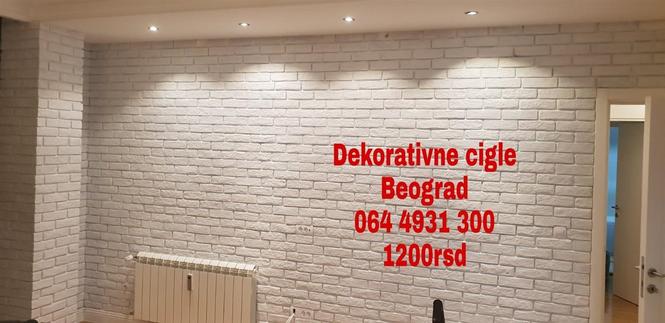 Dekorativne cigle od gipsa
