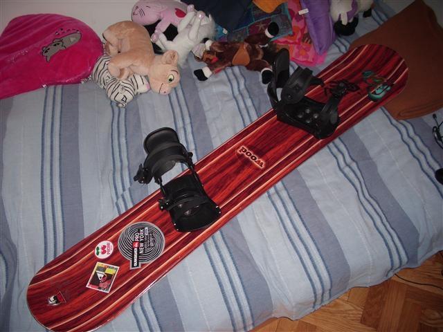 snowboard 'factory' sa vezovima