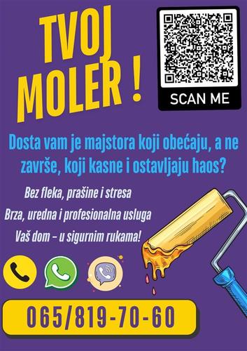 &#55356&#57256 TVOJ MOLER – KVALITET I POUZDANOST! &#55356&#57313