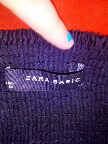Crna Top Haljina / ZARA BASIC 