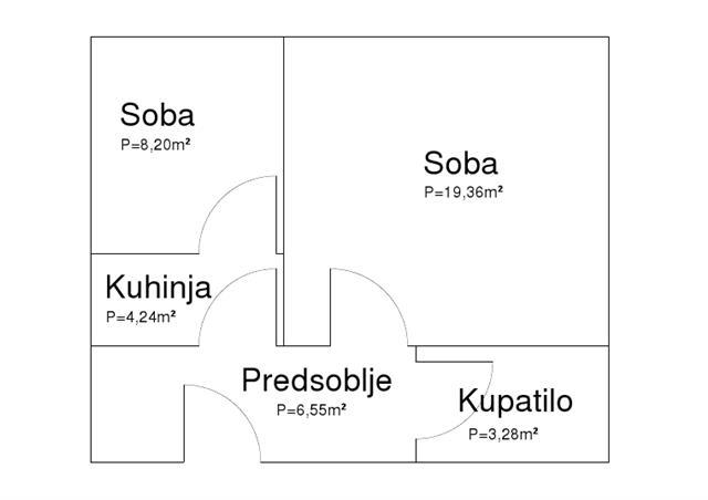 IZDAJEM PRAZAN STAN 41m2 