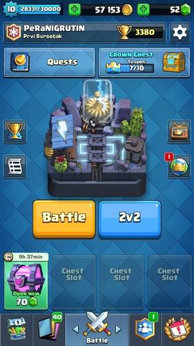 Clash royal acc 
