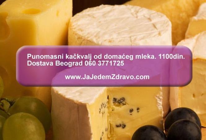 Domaći kačkavalj sa dostavom Beograd