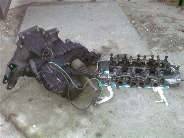 Mazda BF -87 glava, menjač...