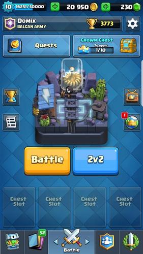 Clash Royale account