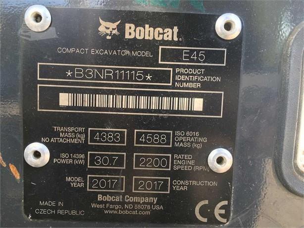 2017-BOBCAT-E45