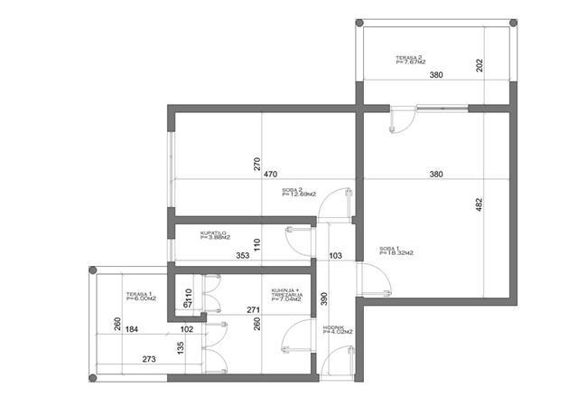Stan 40m2 Beograd