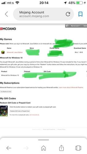 Minecraft premium sa SQ