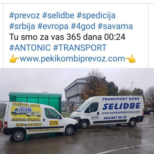 Prevoz robe i selidbe. (Povoljno)