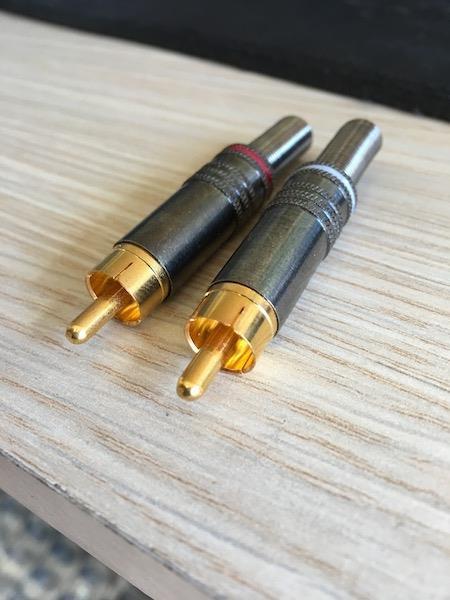 Audio-RCA-Konektor-Pozlaćen