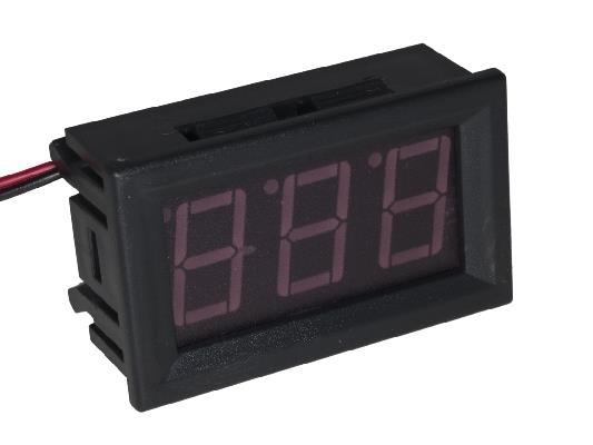 LED VOLTMETAR CRVENI