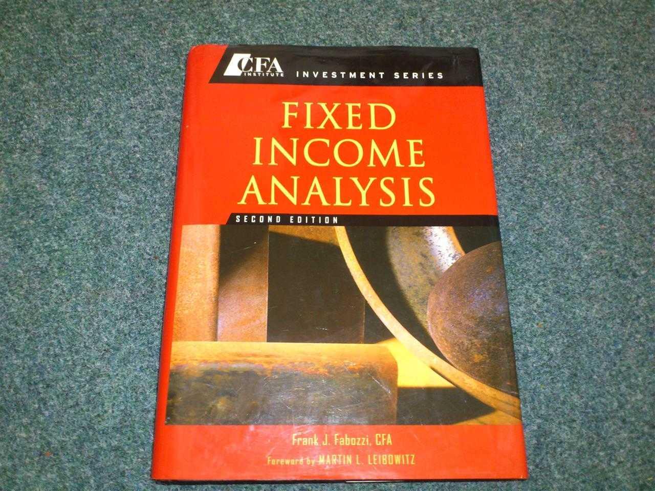 Fixed-Income-Analysis---Frank-J--Fabozzi