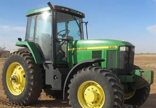 John Deere 7610 traktor 2002