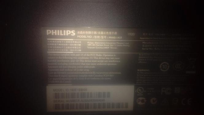 Monitor Philips