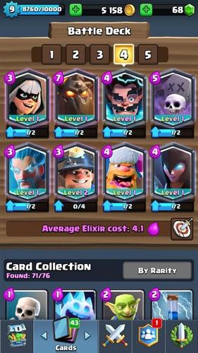 Clash Royale acc