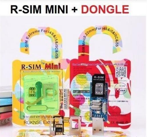 R-SIM mini unlock iPhone 5S, 5C, 5, 4S
