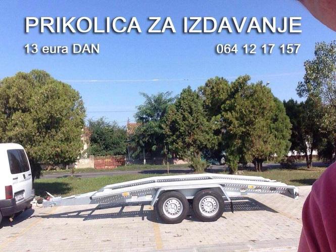 Auto slep prikolica